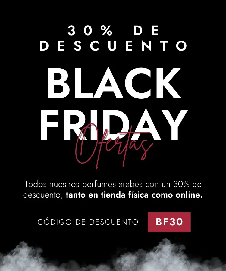 Banner web Black Friday - Perfumes Árabes Barcelona (Mobile)